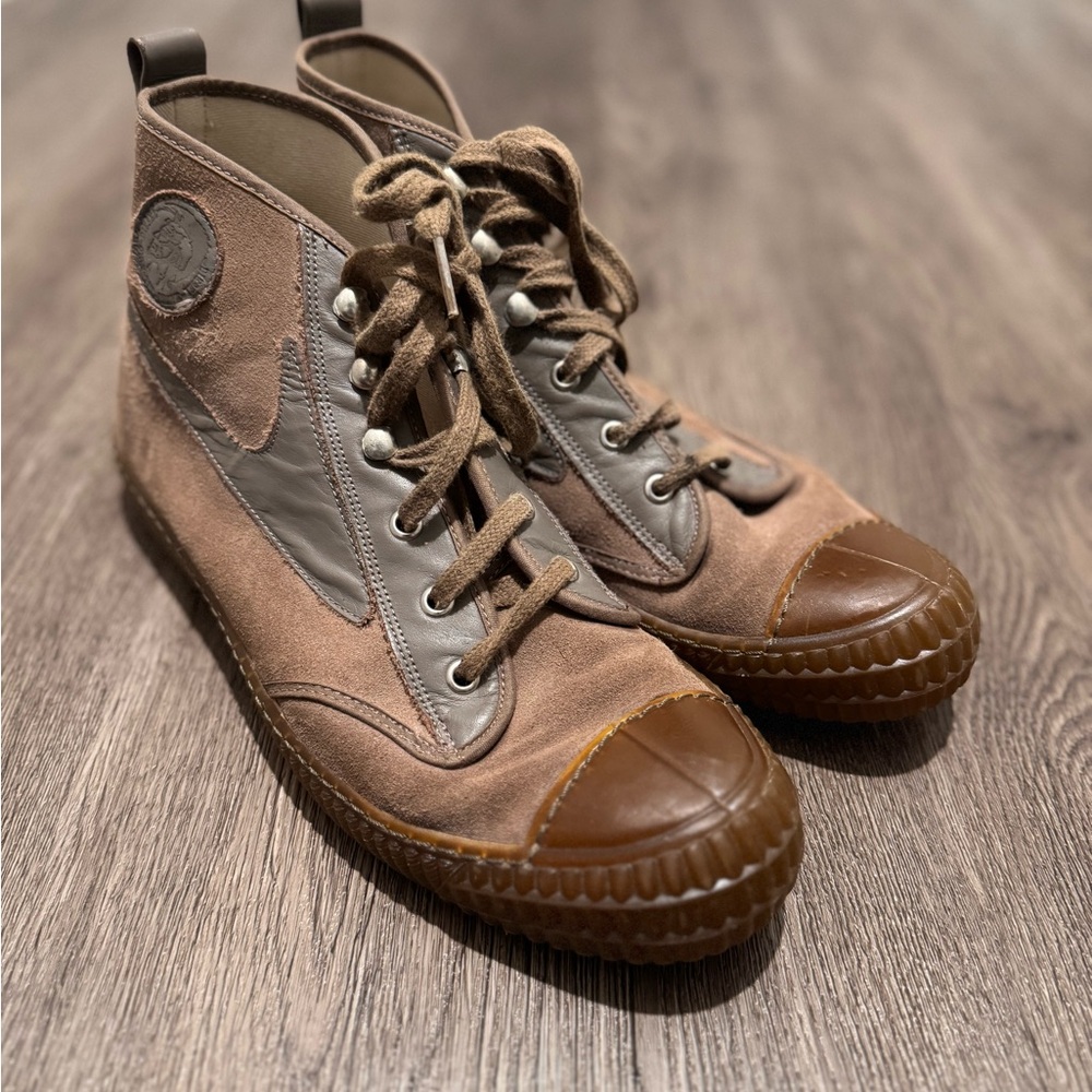 Diesel Leather Boots